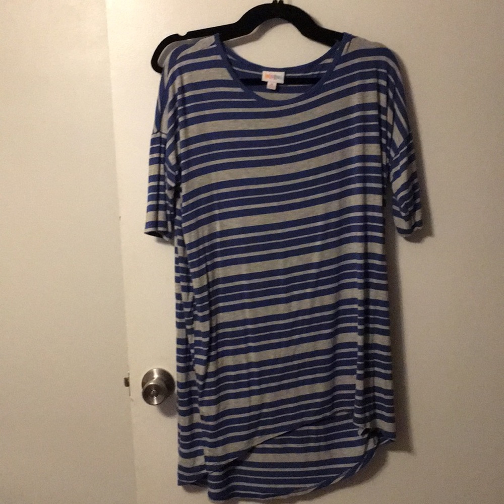 Blue/grey striped Irma